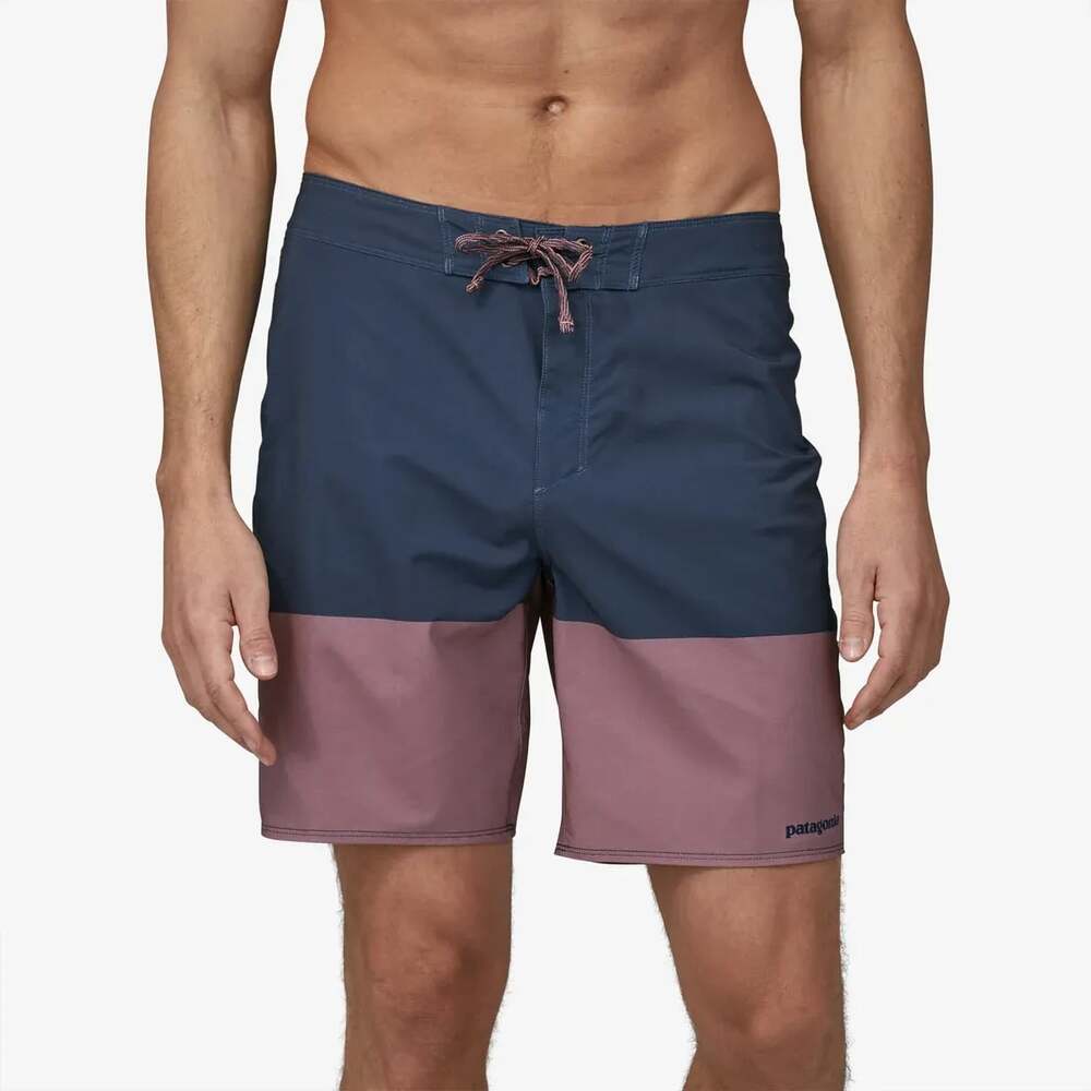 Patagonia Hydro Series Boardshorts Size 32 Colorblock Navy Purple